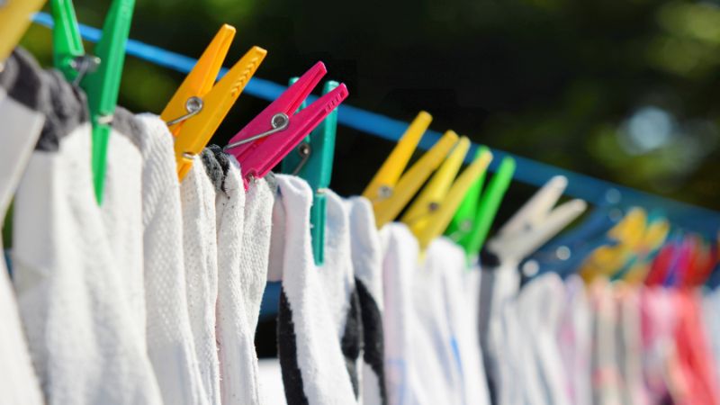 Kleider waschen und richtig trocknen