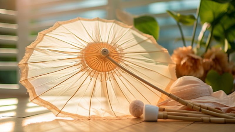Sonnenschirm waschen: Schutz und Pflege