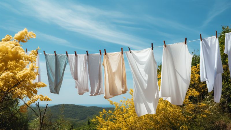 Frische Luft als Geheimwaffe: Trockne deine Kleidung richtig, um Gerüche zu vermeiden