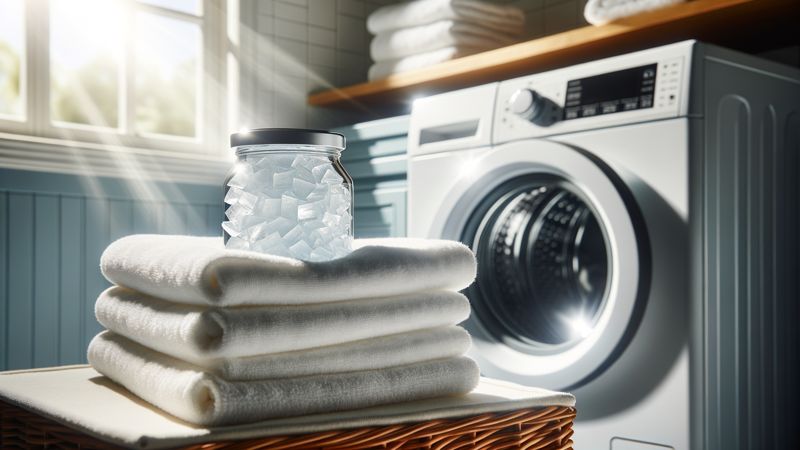 Zusätzliche Vorteile: Zitronensäure als Weichspüler für helle Wäsche und eine saubere Waschmaschine